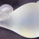 VINTAGE FROSTED GLASS MOUSE MICE FIGURINE PAPERWEIGHT HOLIDAY IMPORTS, INC.