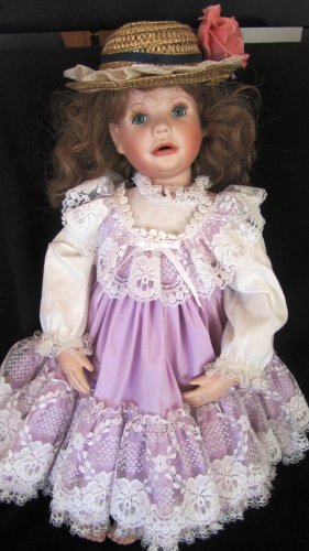 GORGEOUS ANTIQUE FINE PORCELAIN DOLL MUST SEE PICTURES TO APPRECIATE QUALITY