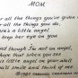 CHARMING CLOTH AND WOOD ANGEL FOR MOM WITH A POEM