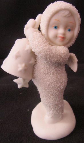 DEPARTMENT 56 SNOWBABIES CHARMING ANGEL JINGLE BELL FIGURINE