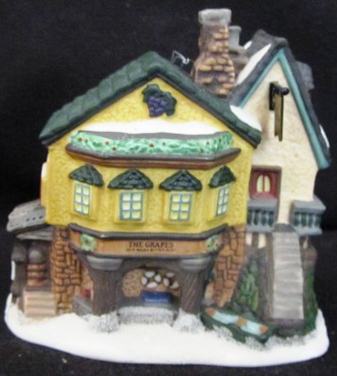DEPARTMENT 56 CHARLES DICKENS HERITAGE COLLECTION THE GRAPES INN 1996 ORNAMENT