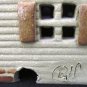 VINTAGE ART POTTERY CHRISTMAS VILLAGE LIGHT UP HOUSE ARTIST SIGNED MIDENE