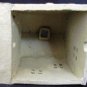 VINTAGE ART POTTERY CHRISTMAS VILLAGE LIGHT UP HOUSE ARTIST SIGNED MIDENE