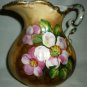 VINTAGE ARDCO JAPAN CHINA PITCHER & BASIN BOWL HANDPAINTED FLOWERS C2100