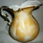 VINTAGE ARDCO JAPAN CHINA PITCHER & BASIN BOWL HANDPAINTED FLOWERS C2100