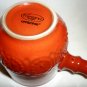 RED FRIESLAND MELITTA GERMANY CERACRON FONDUE BUTTER WARMER 4PCS SET/2 GERMANY
