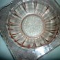 VINTAGE PINK INDIANA GLASS RECOLLECTION SQUARE SOUP CEREAL BOWL DOGWOOD