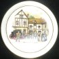 VINTAGE ROYAL VALE BONE CHINA ENGLAND OLD COACH HOUSE YORK MINIATURE PLATE