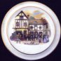 VINTAGE ROYAL VALE BONE CHINA ENGLAND OLD COACH HOUSE YORK MINIATURE PLATE