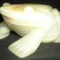 CHARMING ONYX MARBLE FROG FIGURINE PAPERWEIGHT PAKISTAN
