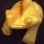 CHARMING ONYX MARBLE FROG FIGURINE PAPERWEIGHT PAKISTAN