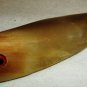 BEAUTIFUL HAND CARVING HORN BONE SMALL LIGHT COLOR FISH CIGARETTE HOLDER KOREA