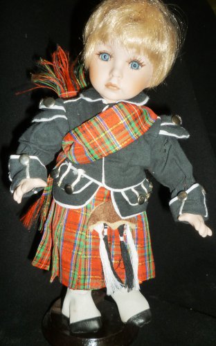 CHARMING SCOTLAND DOLL FROM DUCK HOUSE HEIRLOOM DOLLS 10"