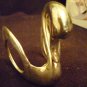SILVERPLATE TARNISH RESISTANT SWAN NAPKIN RINGS SET OF 4 NMB WM. A. ROGERS