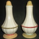 VINTAGE WATERFORD GREAT ROOM CHINA FARMOSA SALT & PEPPER SHAKERS