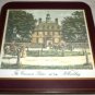 PIMPERNEL CORK LINED COASTERS SET OF 6  HISTORIC WILLIAMSBURG ENGLAND NMB