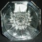 BEAUTIFUL CRYSTAL CLEAR GLASS MIKASA CANDLEHOLDER SET OF 2 SLOVANIA BOHEMIAN