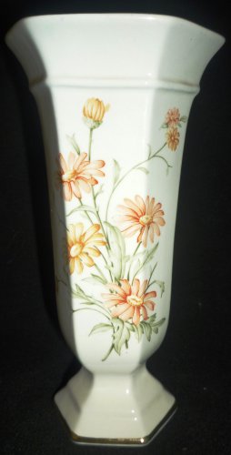 BONE CHINA PORCELAIN FLOWER PEDESTAL BUD VASE ROYAL WINTON STAFFORDSHIRE ENGLAND