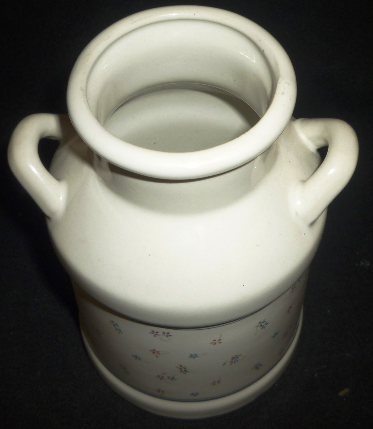 CERAMIC KITCHEN UTENSIL HOLDER 'MILK' CANISTER