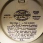 ASSIETTE HENRI D'ARCEAUL LIMOGES BIBLE PLATE NOEL VITRAIL 'LA FUITE EN EGYPTE'