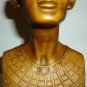 STUNNING VINTAGE NEFERTITI PHARAOH BUST FIGURINE FROM EGYPT