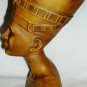 STUNNING VINTAGE NEFERTITI PHARAOH BUST FIGURINE FROM EGYPT