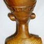 STUNNING VINTAGE NEFERTITI PHARAOH BUST FIGURINE FROM EGYPT