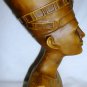 STUNNING VINTAGE NEFERTITI PHARAOH BUST FIGURINE FROM EGYPT