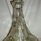 VINTAGE WEXFORD DIAMOND DESIGN SHIPS PRESSED CLEAR GLASS DECANTER VINTAGE WEXFORD DIAMOND DESIGN SHIPS PRESSED CLEAR GLASS DECANTER
