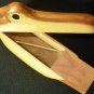 VINTAGE UNIQUE CARVED WOOD DUCK BIRD ROTATING LID TOOTHPICK HOLDER CONCEALED