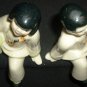 VINTAGE SHELF SITTERS SET OF 2 FIGURINES CERAMIC ART STUDIO BETTY HARRINGTON BH