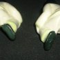 VINTAGE SHELF SITTERS SET OF 2 FIGURINES CERAMIC ART STUDIO BETTY HARRINGTON BH