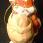 COLLECTIBLE 1985 CVS PORCELAIN CHRISTMAS TREE SANTA ORNAMENT