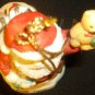 COLLECTIBLE 1985 CVS PORCELAIN CHRISTMAS TREE SANTA ORNAMENT