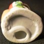 COLLECTIBLE 1985 CVS PORCELAIN CHRISTMAS TREE SANTA ORNAMENT