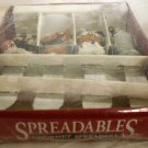 CARDINAL AT HOME COLLECTION HOLIDAY CELLEBRATION STAINLESS GOURMET SPREADERS NMB