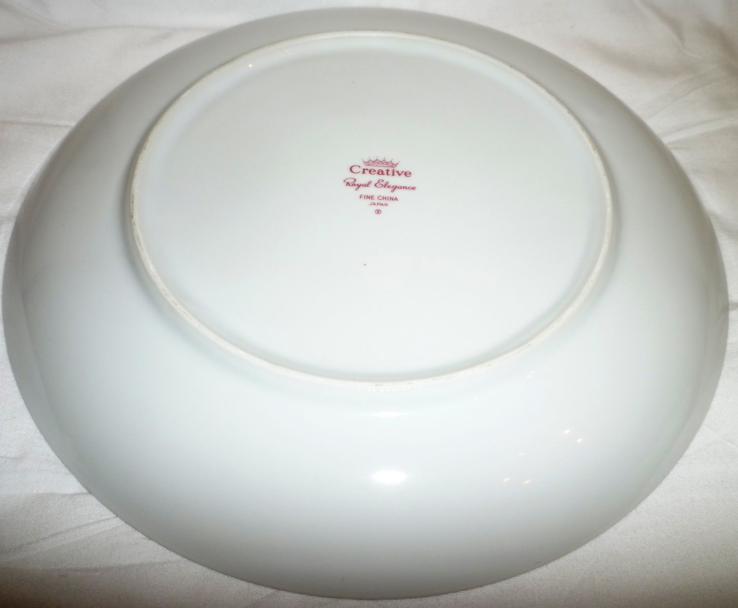 CREATIVE ROYAL ELEGANCE FINE JAPAN PORCELAIN TULIPS BREAD DESERT PLATE 6"