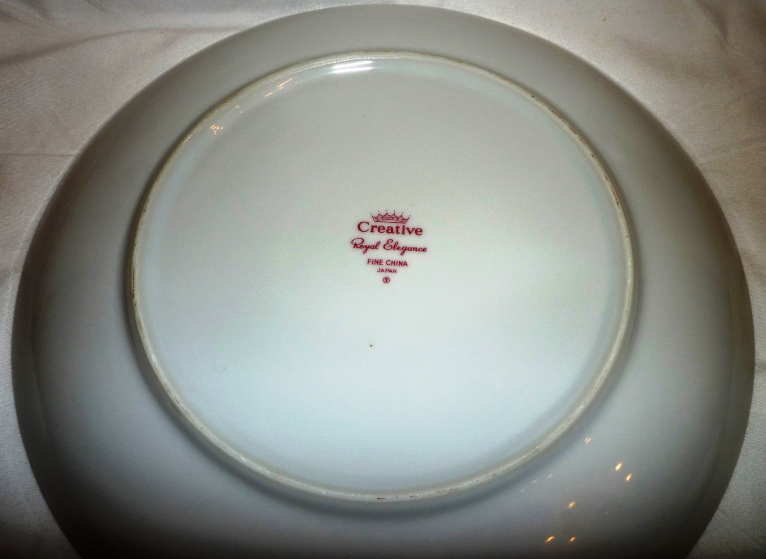 CREATIVE ROYAL ELEGANCE FINE JAPAN PORCELAIN TULIPS BREAD DESERT PLATE 6"