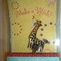 CHARMING CHILD'S 1ST BIRTHDAY PEWTER GIRAFFE CANDLEHOLDER METAL MORPHOSIS NMB