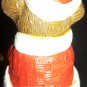 CUTE CHRISTMAS TREE ORNAMENT BEAR WITH A TRUMPET
