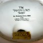SANTA CLAUS SHOPPE ST.NICHOLAS CIRCA 1900 PORCELAIN FIGURINE W/BELLS 1984 ENESCO