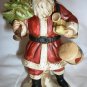 SANTA CLAUS SHOPPE ST.NICHOLAS CIRCA 1905 PORCELAIN FIGURINE W/DRUM 1984 ENESCO