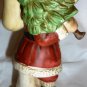 SANTA CLAUS SHOPPE ST.NICHOLAS CIRCA 1905 PORCELAIN FIGURINE W/DRUM 1984 ENESCO