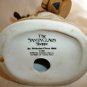 SANTA CLAUS SHOPPE ST.NICHOLAS CIRCA 1905 PORCELAIN FIGURINE W/DRUM 1984 ENESCO