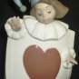 LIMITED EDITION NAO LLADRO PORCELAIN FIGURINE JESTER ACE OF HEARTS 1280