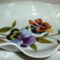 BEAUTIFUL VINTAGE PORCELAIN DISH BOAT CANDY LEC LIMOGES FRANCE PAINSY LECLAIR