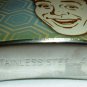 STAINLESS STEEL FLASK 'HAPPY HOUR' WEMBLEY 4 OZ