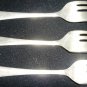 RARE ANITIQUE ENGLAND SILVERPLATED SHEFFIELD DESERT CAKE PASTRY FORKS SET OF 3