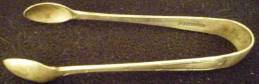 RARE ANTIQUE ENGLAND SILVERPLATED SHEFFIELD SUGAR TONGS NIPS