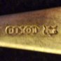 RARE ANTIQUE ENGLAND SILVERPLATED SHEFFIELD A1 DIXON TEA FRUIT SPOON SET OF 4